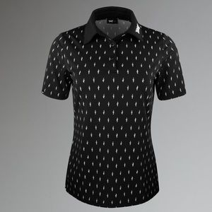 Women’s short sleeve golf polo new size small